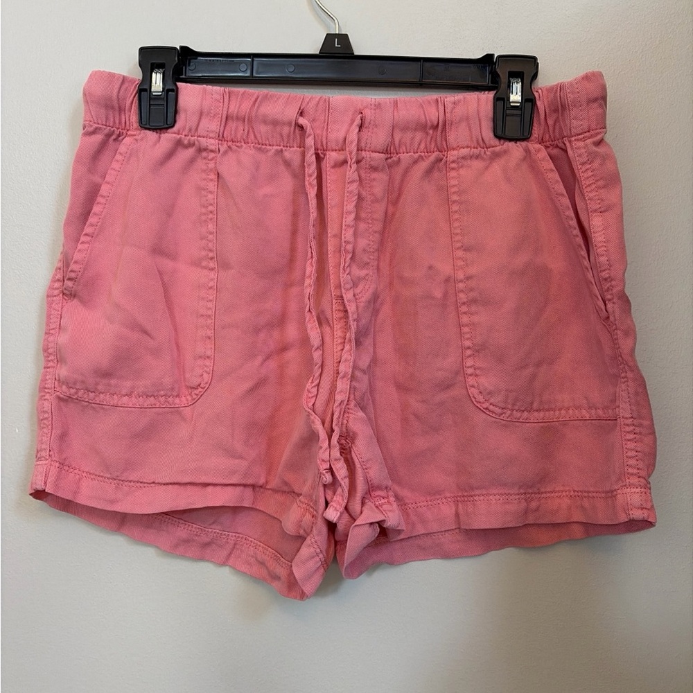 GAP Pink Drawstring Athletic Shorts